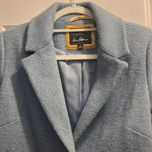 Sam Edelman Wool Peacoat in Sky Blue